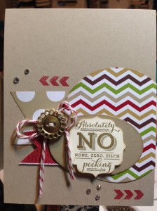 No Peeking Card 004