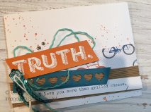 Cathy Casey, Independent Stampin' Up Demonstrator www.sugarshackdes... Words of Truth Stampin' Up