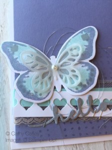 Cathy Casey, Independent Stampin' Up Demonstrator www.sugarshackdes... Watercolor Wings Stampin' Up
