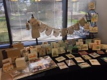 Part of my display at our event.