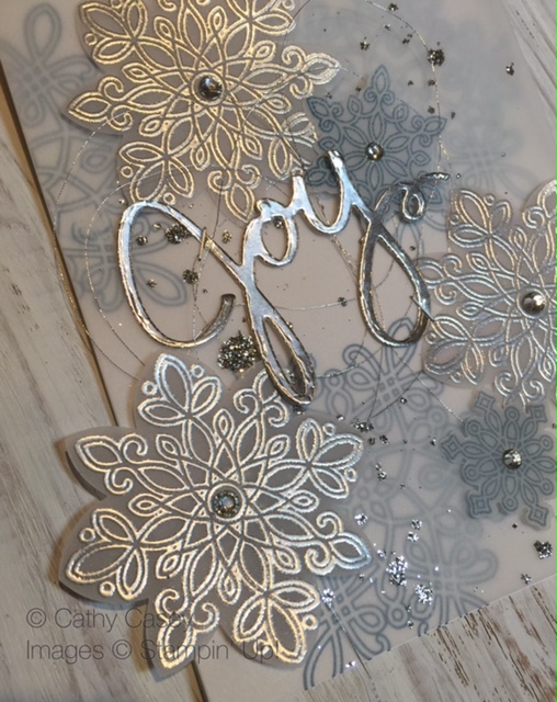 Cathy Casey, Independent Stampin' Up Demonstrator www.sugarshackdes... Flurry of Wishes Stampin' Up