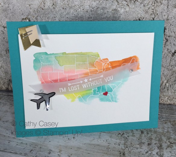 Map it Out Stampin' Up