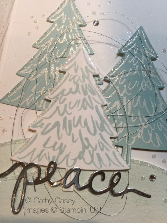 Peaceful Pines - Soft Sky