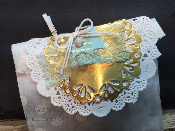 Sketched Dots Tag a Bag Gift Bag Stampin' Up