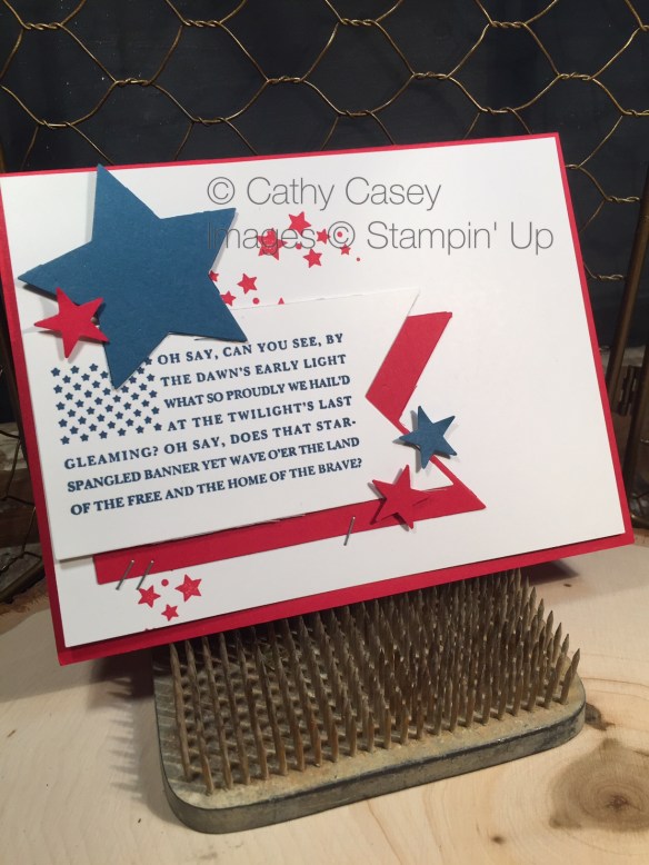 Cards for the Troops Stampin' Up