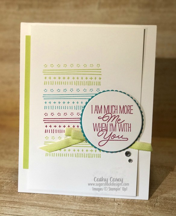 You Deserve This Stampin' Up