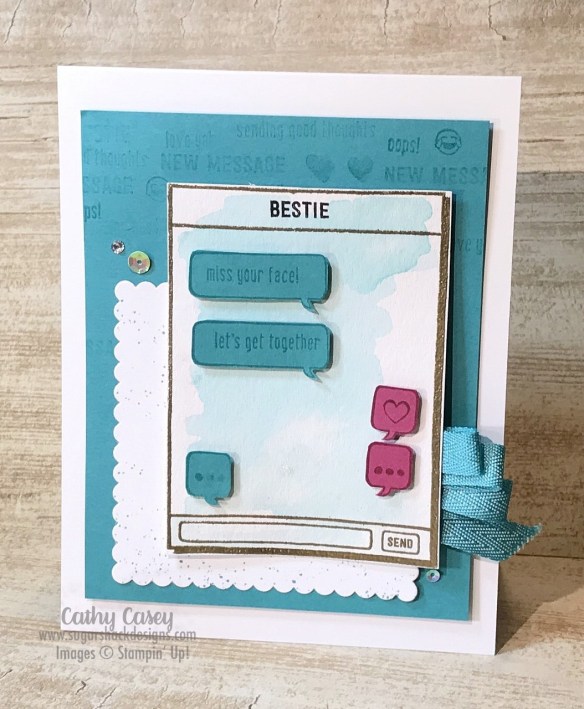 Text Ya Later Stampin' Up