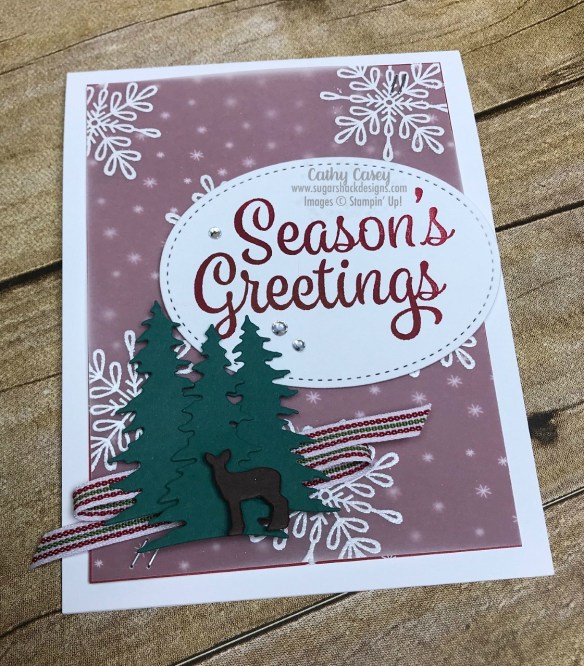 Snowflake Sentiments Stampin' Up