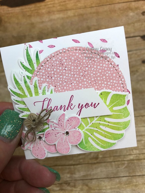 Tropical Chic Stampin' Up