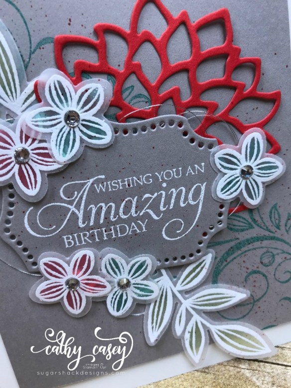Falling Flowers Stampin' Up