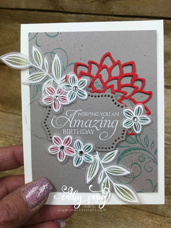 Falling Flowers Stampin' Up