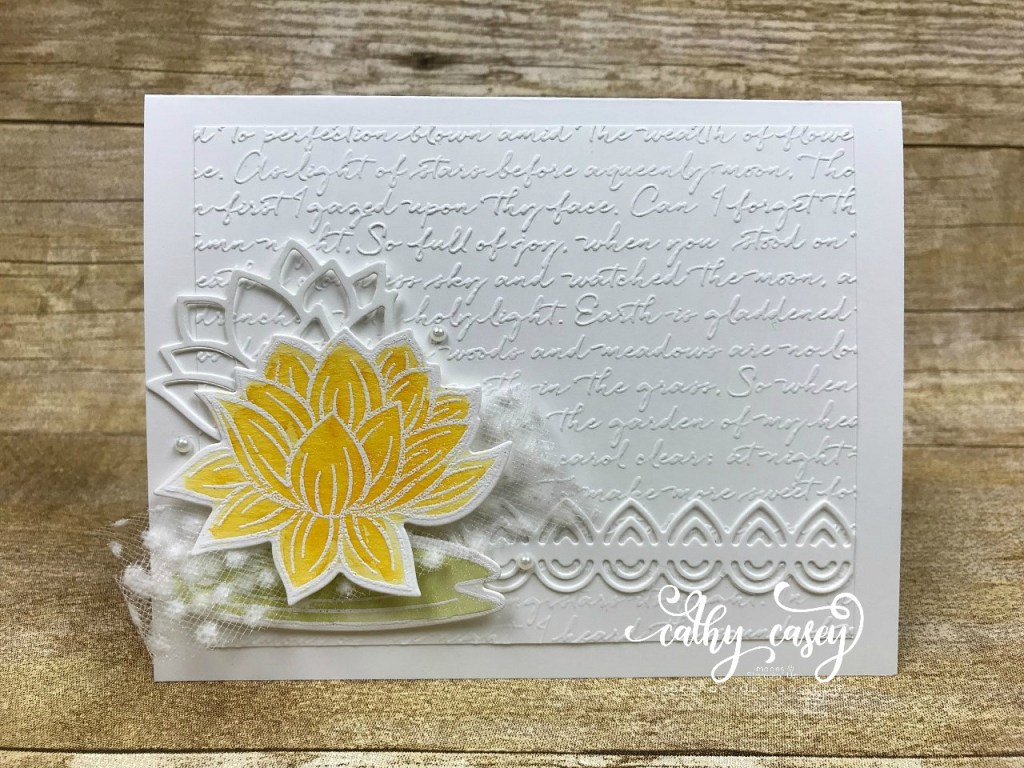 Lovely Lily Pad Stampin' Up