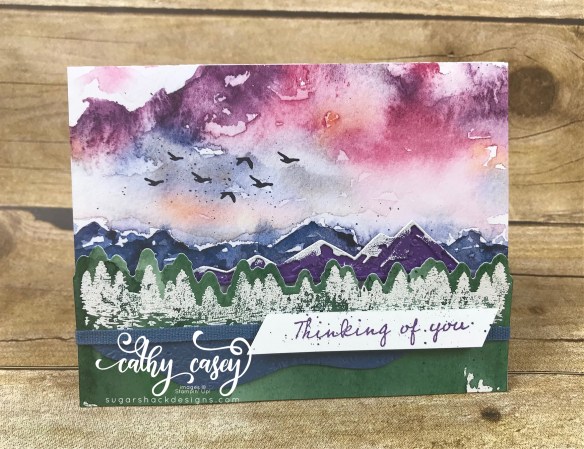 On the Horizon Stampin' Up