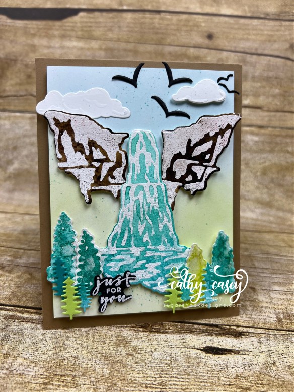 Waterfall Canyon Stampin' Up